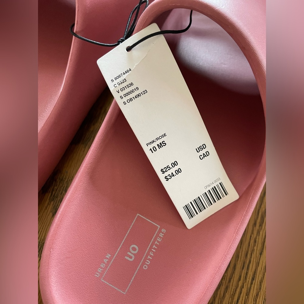 Pink Slide Sandals - Picture 3 of 4